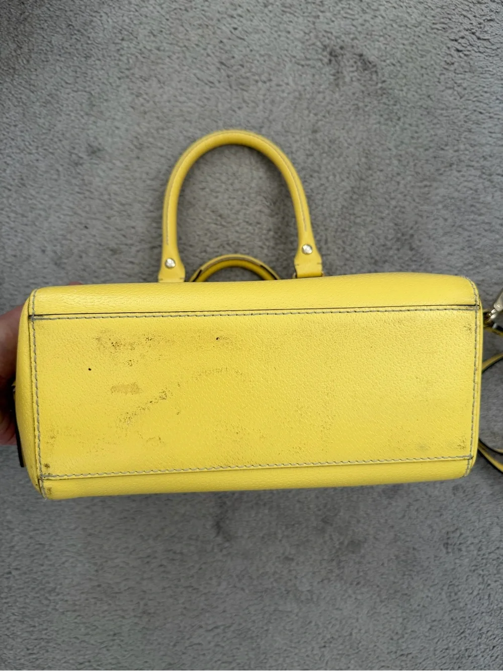 kate spade Yellow Leather Top-Handle Satchel